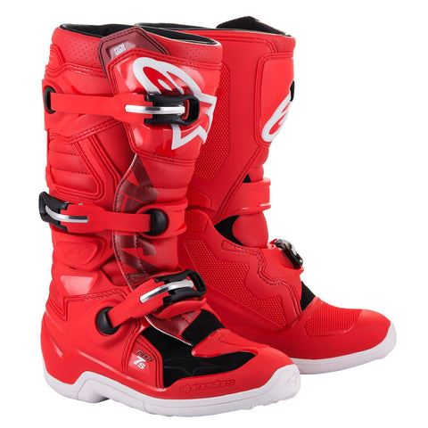 Alpinestars 2026 Tech 7S Youth Motocross Boots Red
